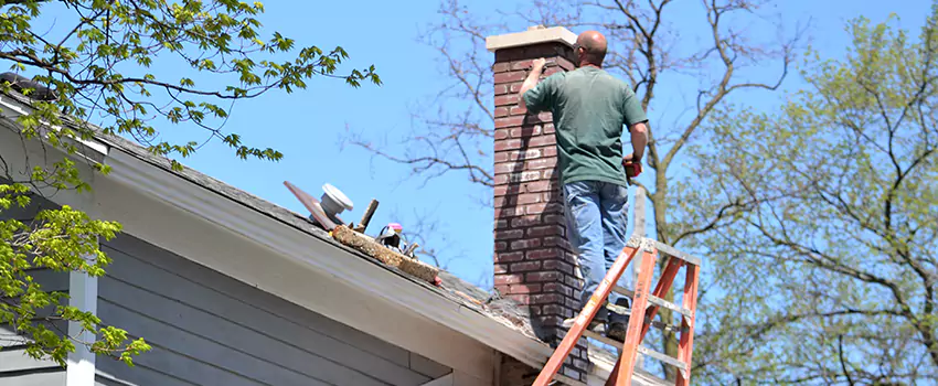 Vinyl and PVC Chimney Flashing Installation in Pooler, GA